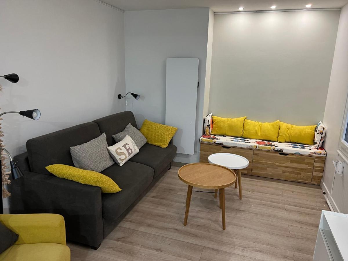 Bel Appartement Plein Centre 100M De La Mer Merville-Franceville-Plage Bagian luar foto