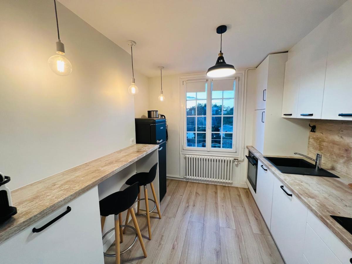 Bel Appartement Plein Centre 100M De La Mer Merville-Franceville-Plage Bagian luar foto